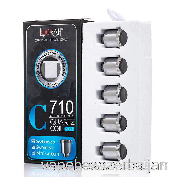 Vape Smoke Lookah 710 Connect Quartz Coils Version C